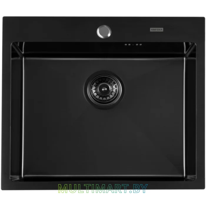 Кухонная мойка ARFEKA AF 600x505 Black PVD Nano